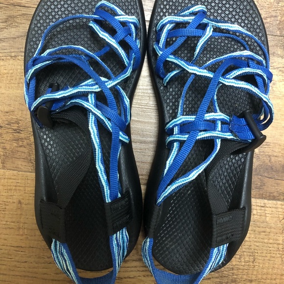 SOLD—-CHACO Chaco ZX/3 Yampa Sand Dune Blue - Picture 2 of 4